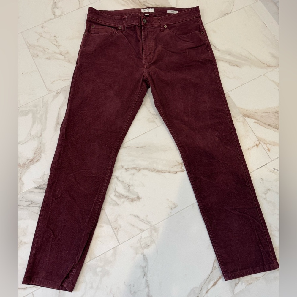 Goodfellow & Co Men's Burgundy Pants
